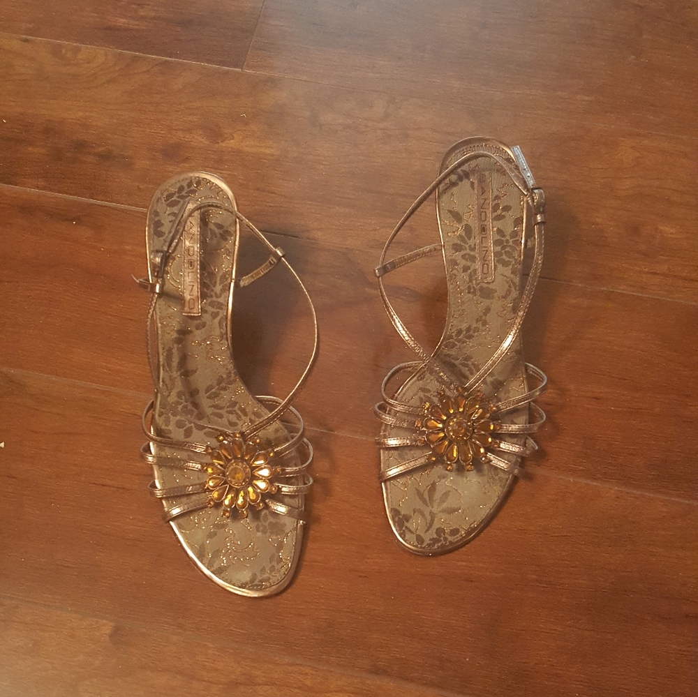 Bandolino Bronze Sandals